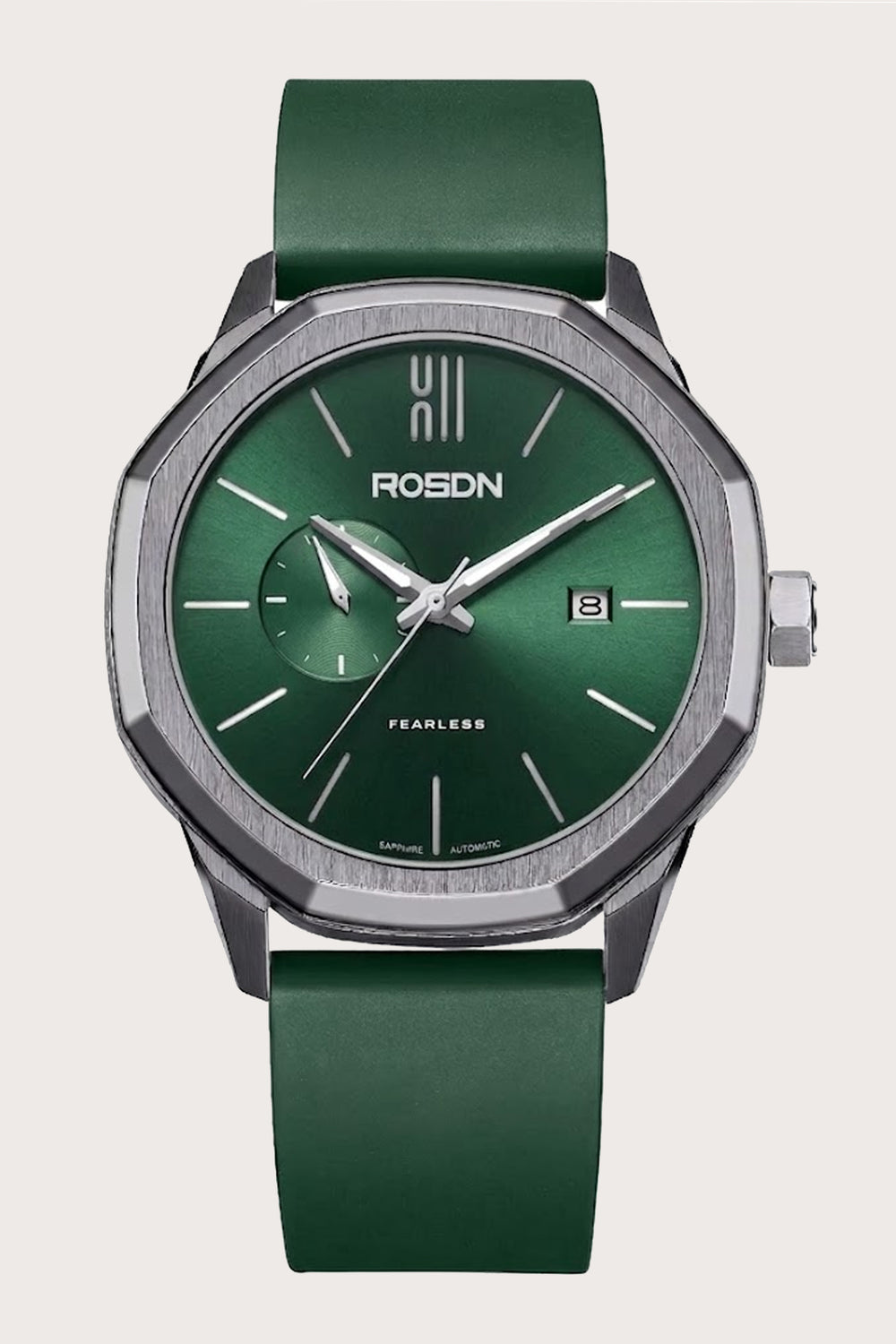 Verdant Steel | Rosdn Green Mechanical Watch