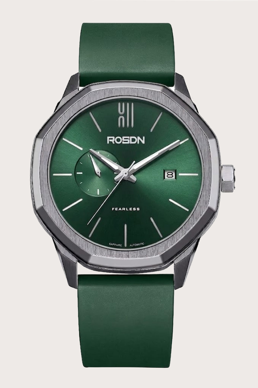 Verdant Steel | Rosdn Green Mechanical Watch