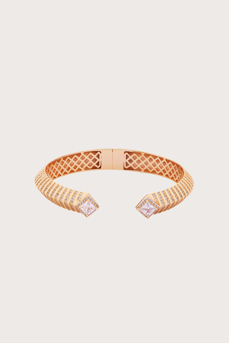 Ivory Gleam | Golden Diamond Tunes Bracelet