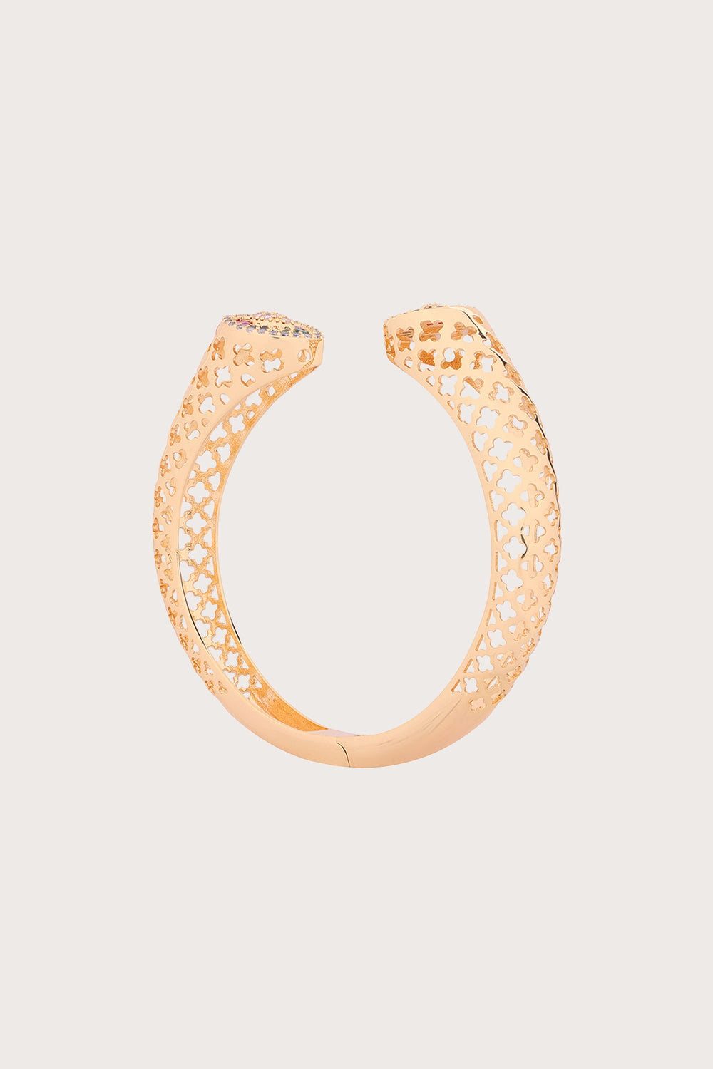 Gilded Spectrum | Diamond Braided Bracelet