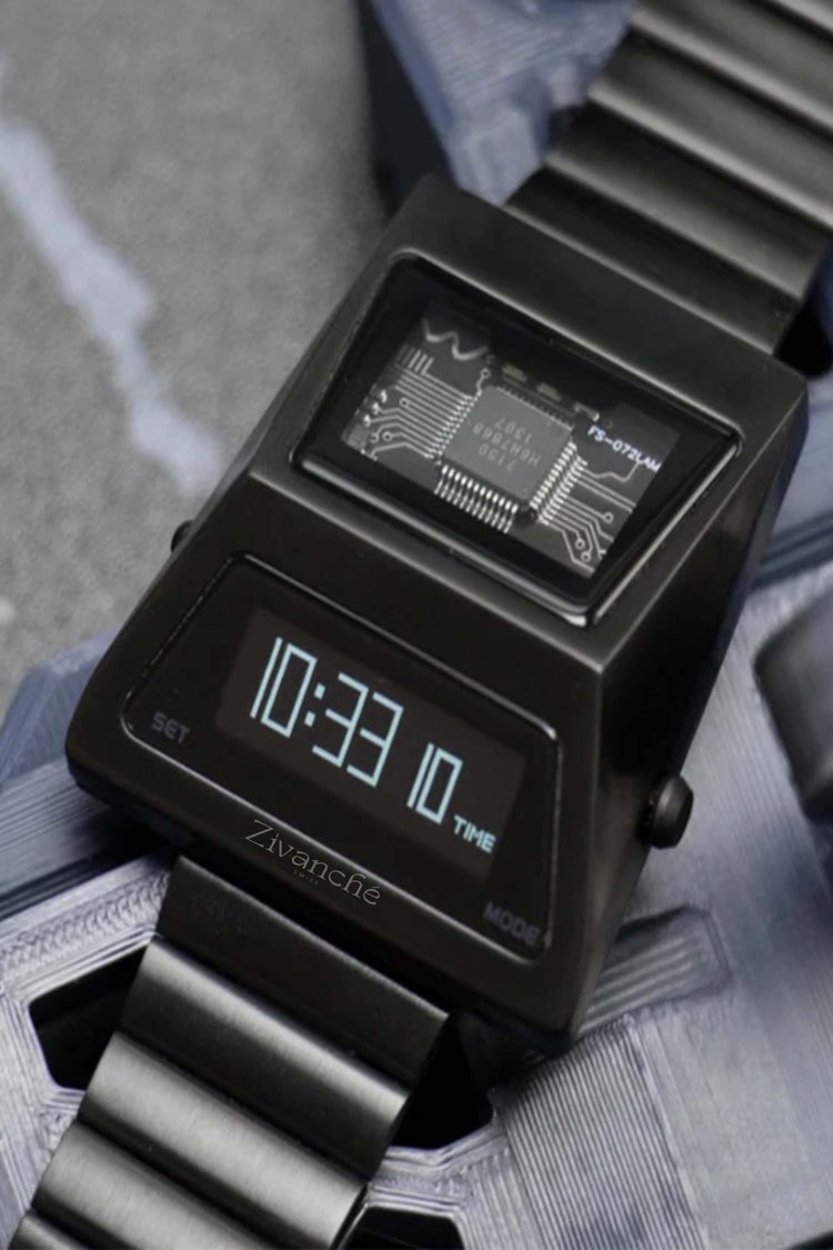 Cyber Watch | Black Digital Watch