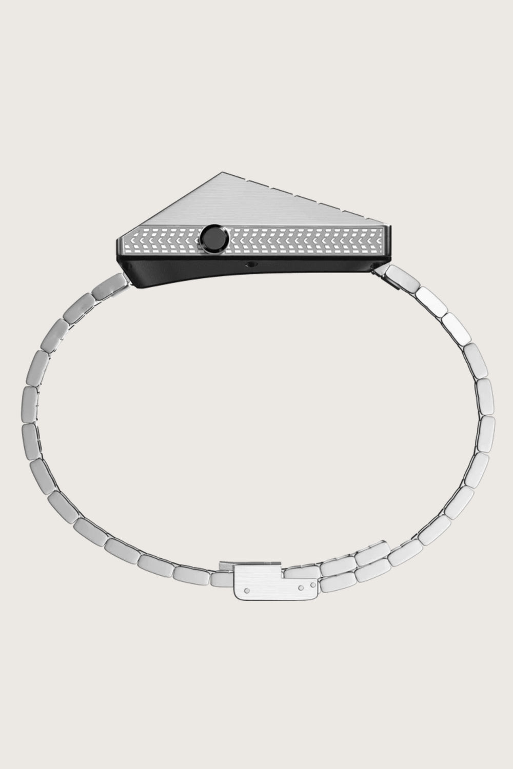 Armored Tank | Metallic Silver Digital Watch