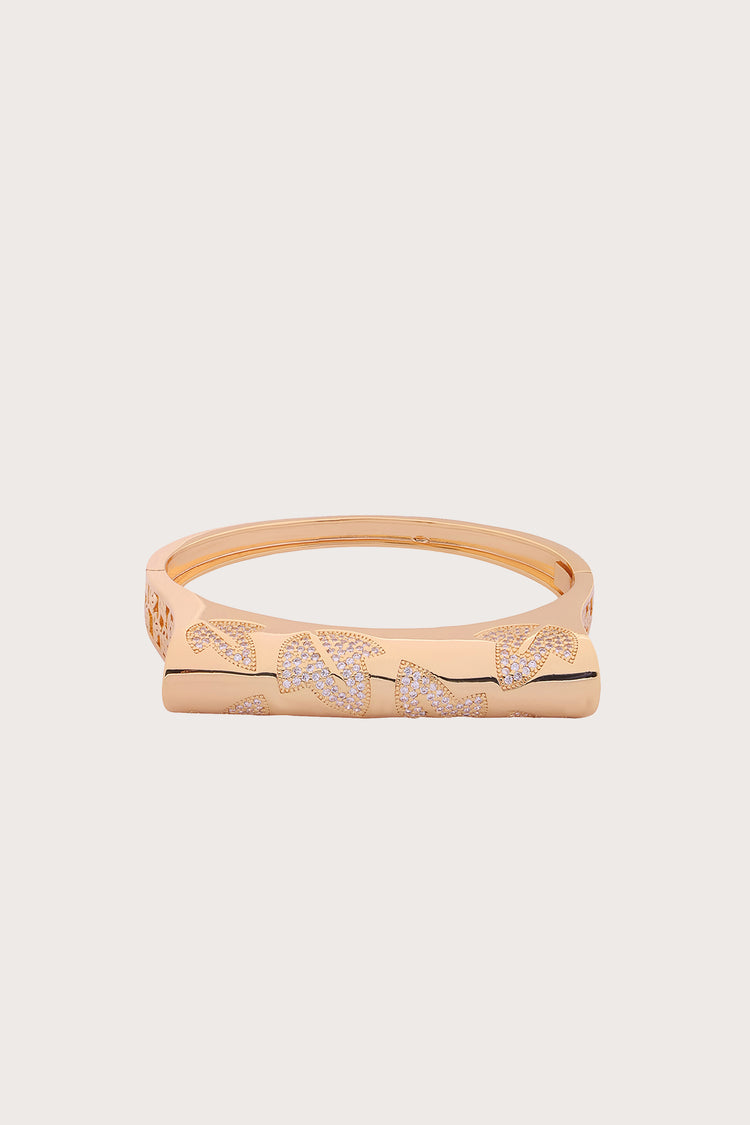 Imperial Aura | Golden Diamond Bracelet