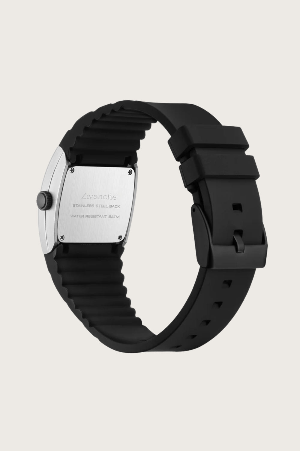 Armor Grid | Black White Dial Watch