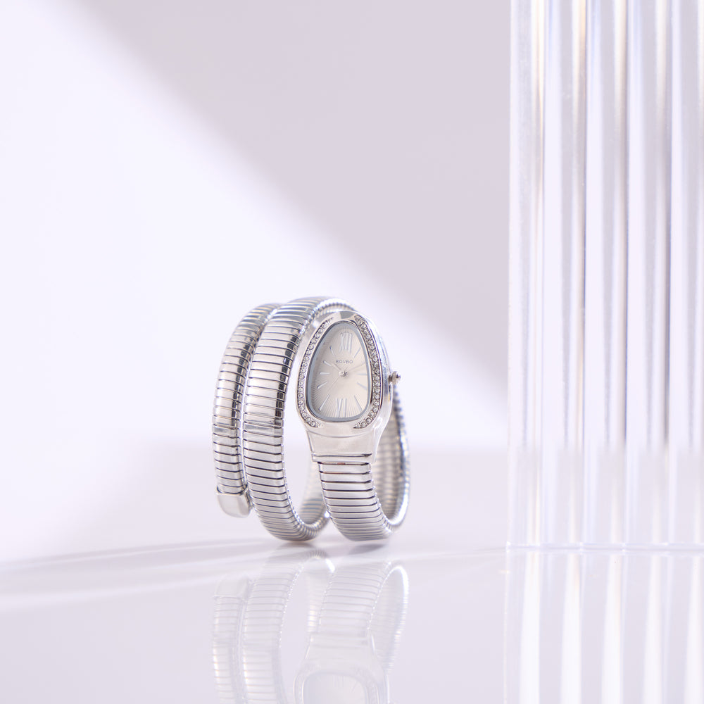 Le Serpent | Silver Cream Serpenti Watch | A Bovbo Edition Watch - (40765614)