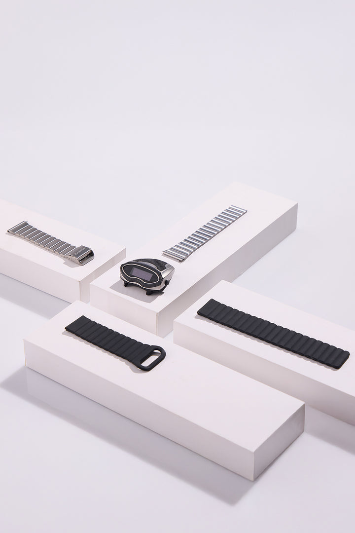 Stargazer | Silver Digital Watch