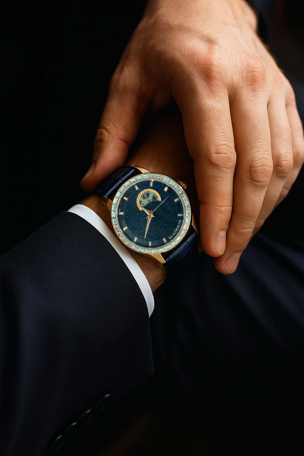 Space Moon | Blue Automatic Watch | A Roerdum Edition Watch (39907737)