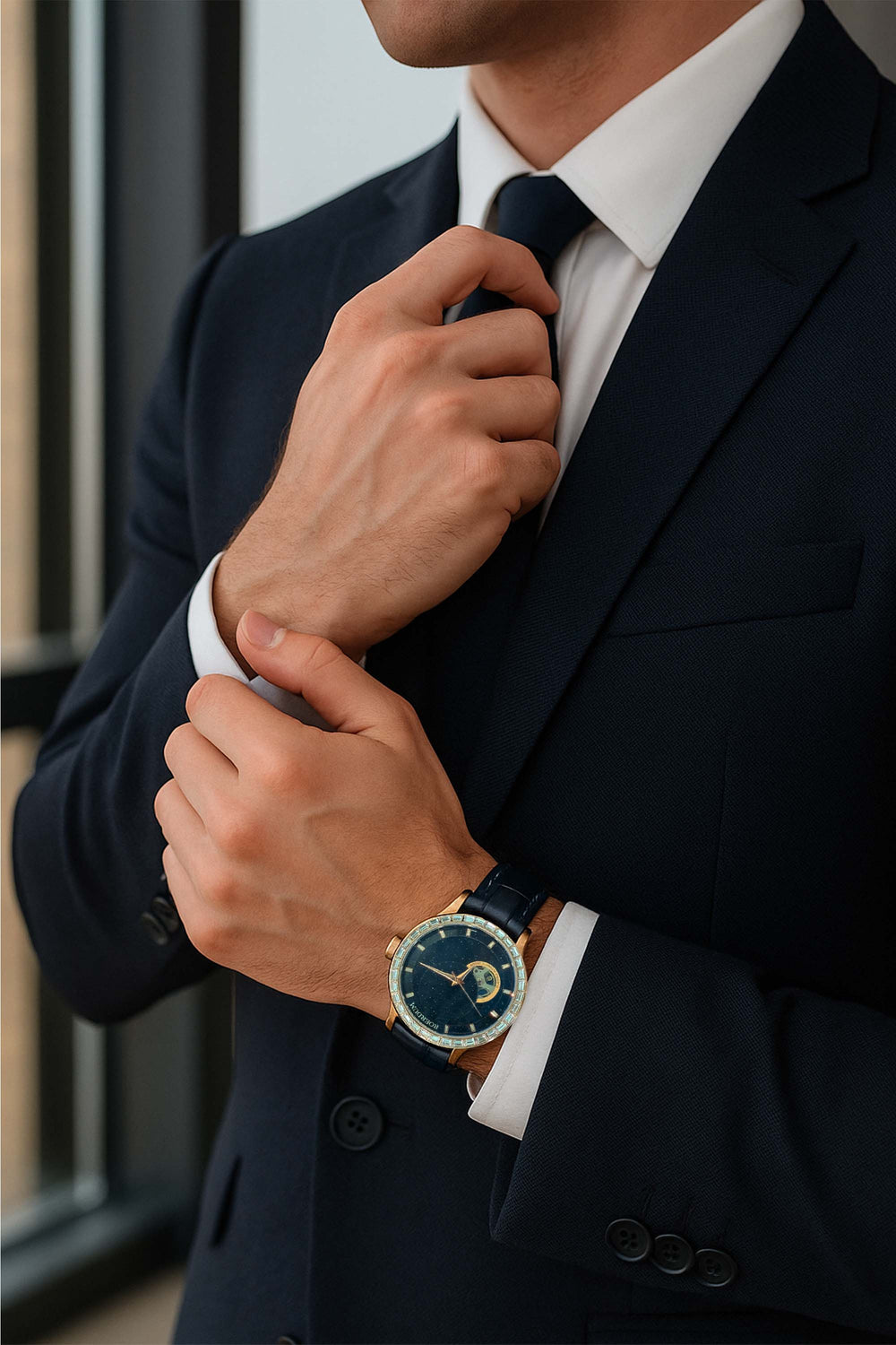 Space Moon | Blue Automatic Watch | A Roerdum Edition Watch (39907737)