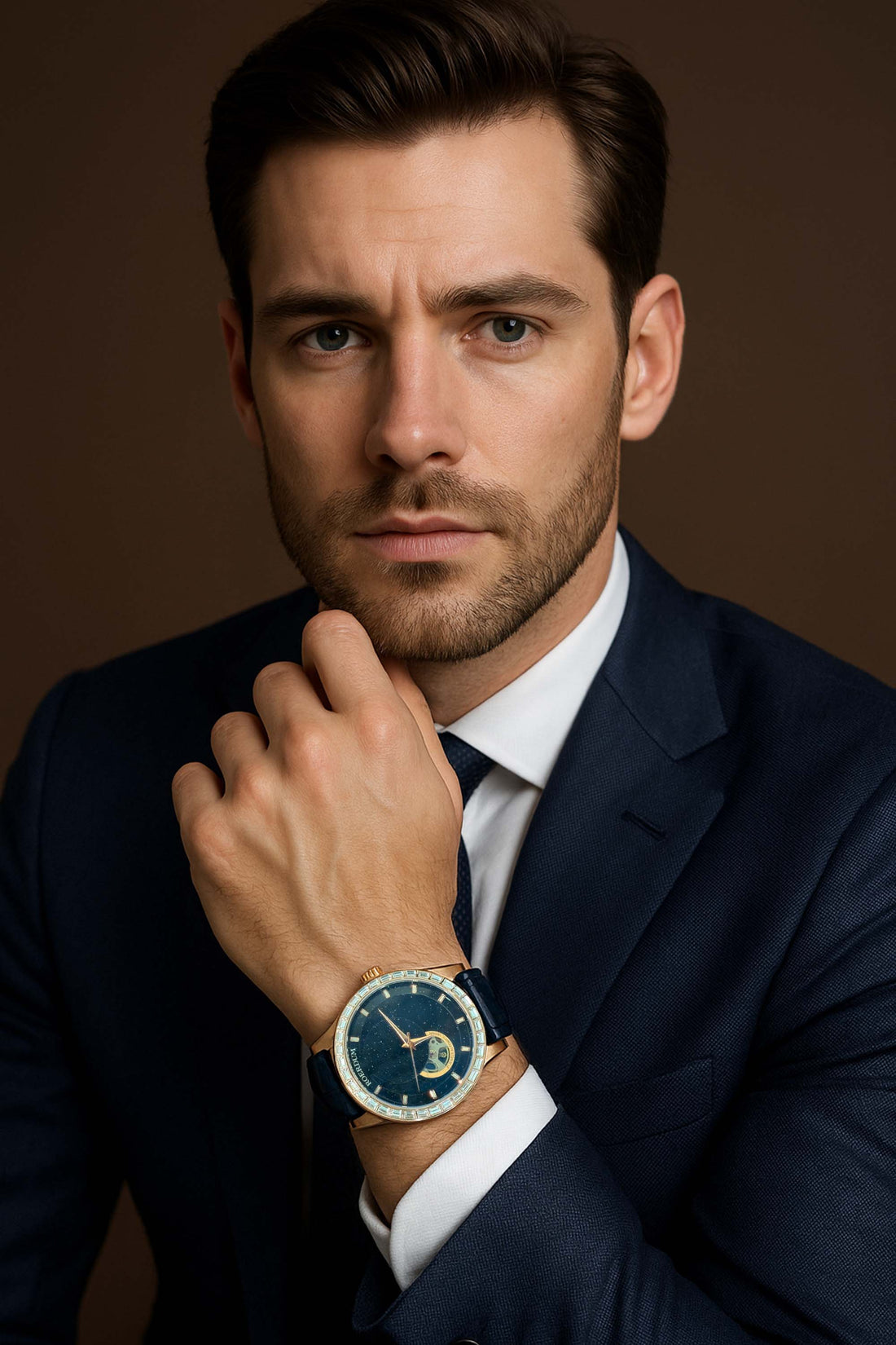 Space Moon | Blue Automatic Watch | A Roerdum Edition Watch (39907737)