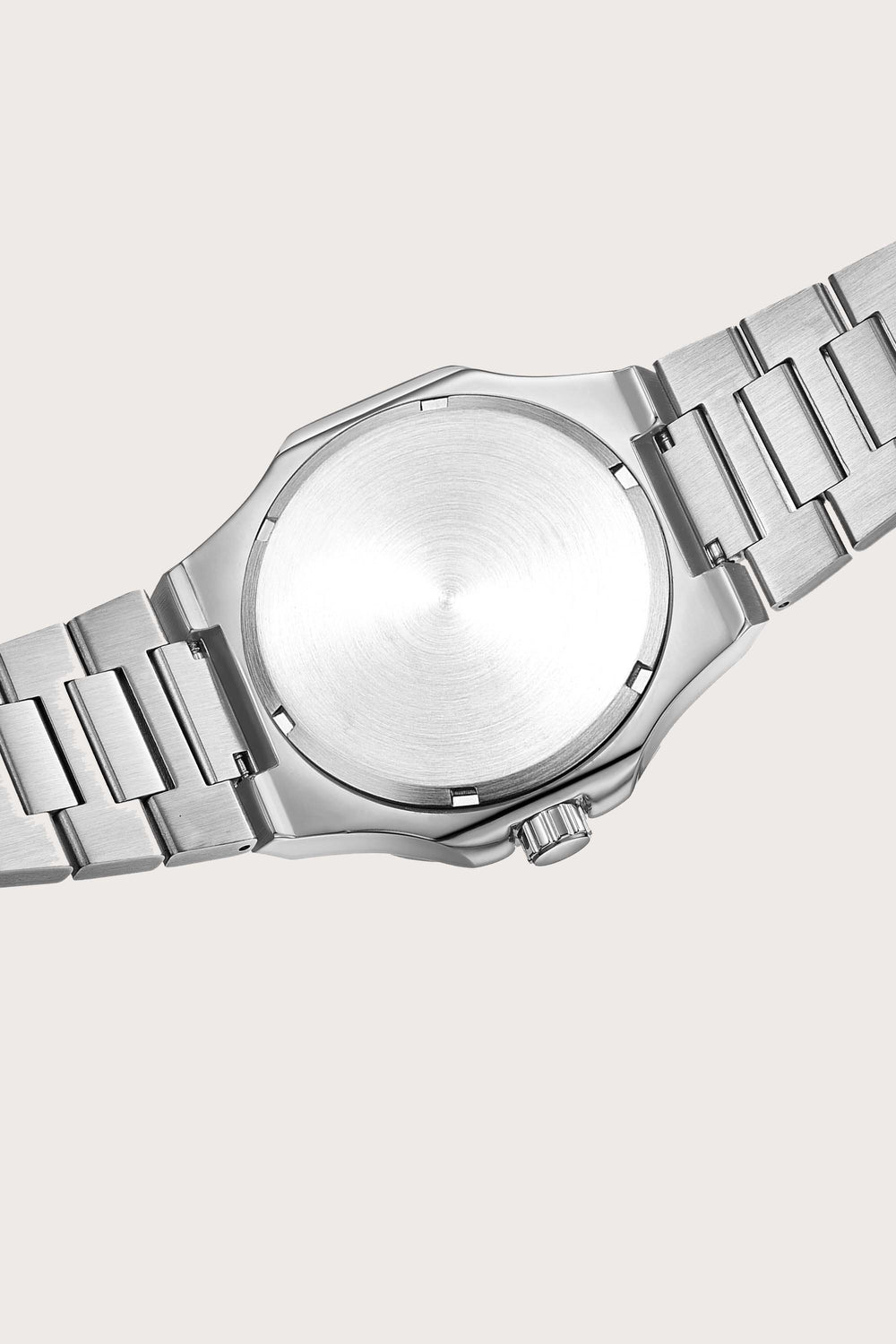 Cosmo | Silver Blue Sun & Moon Face Watch - (39936951)