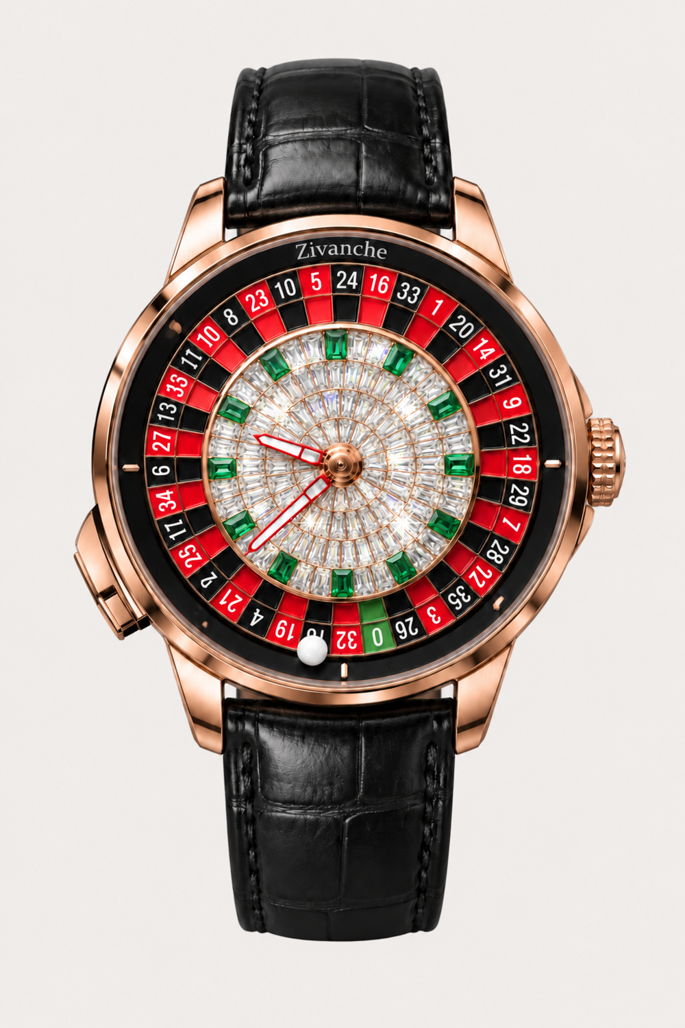 Zivanché Royal Roulette Diamond Edition Casino Watch