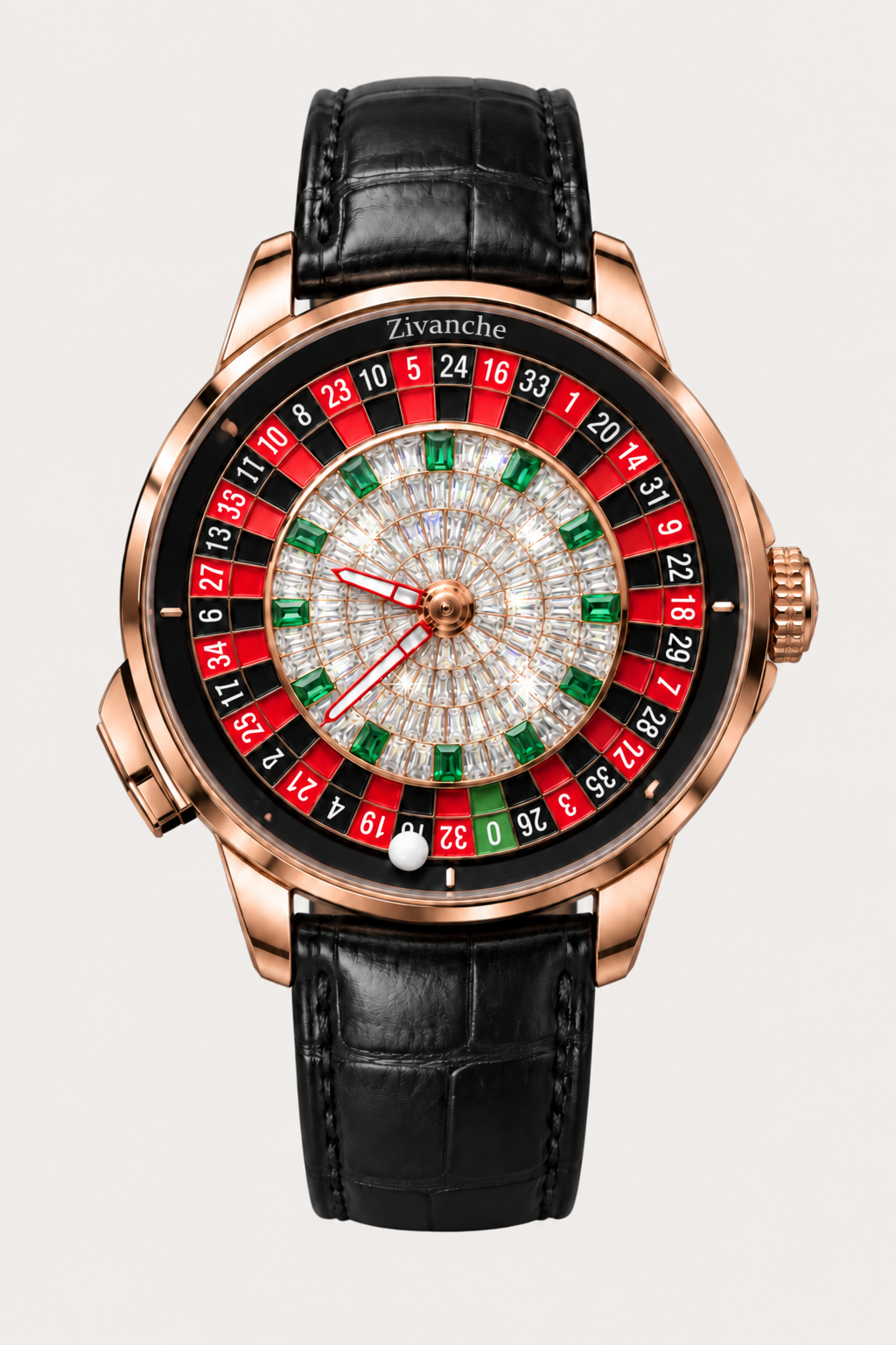 Zivanché Royal Roulette Diamond Edition Casino Watch