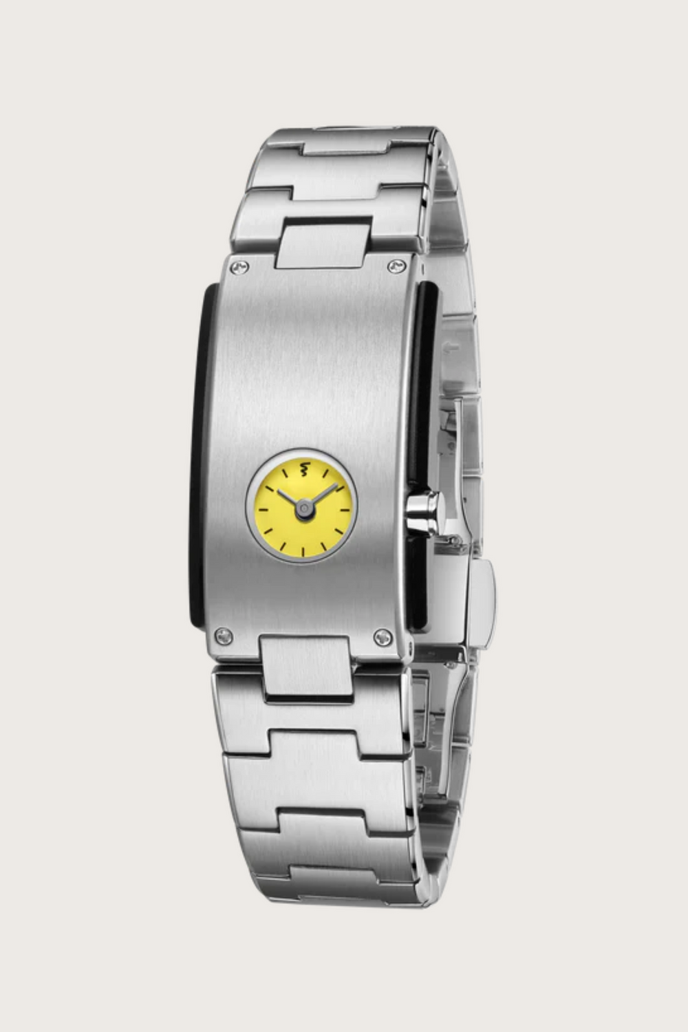 Luminare Edge | Silver Yellow Mechanical Movement - (39936975)