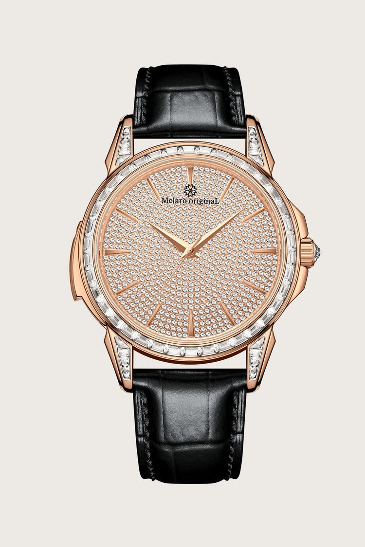 Master Series Diamond Sky  | Rose Gold Diamond Automatic Watch