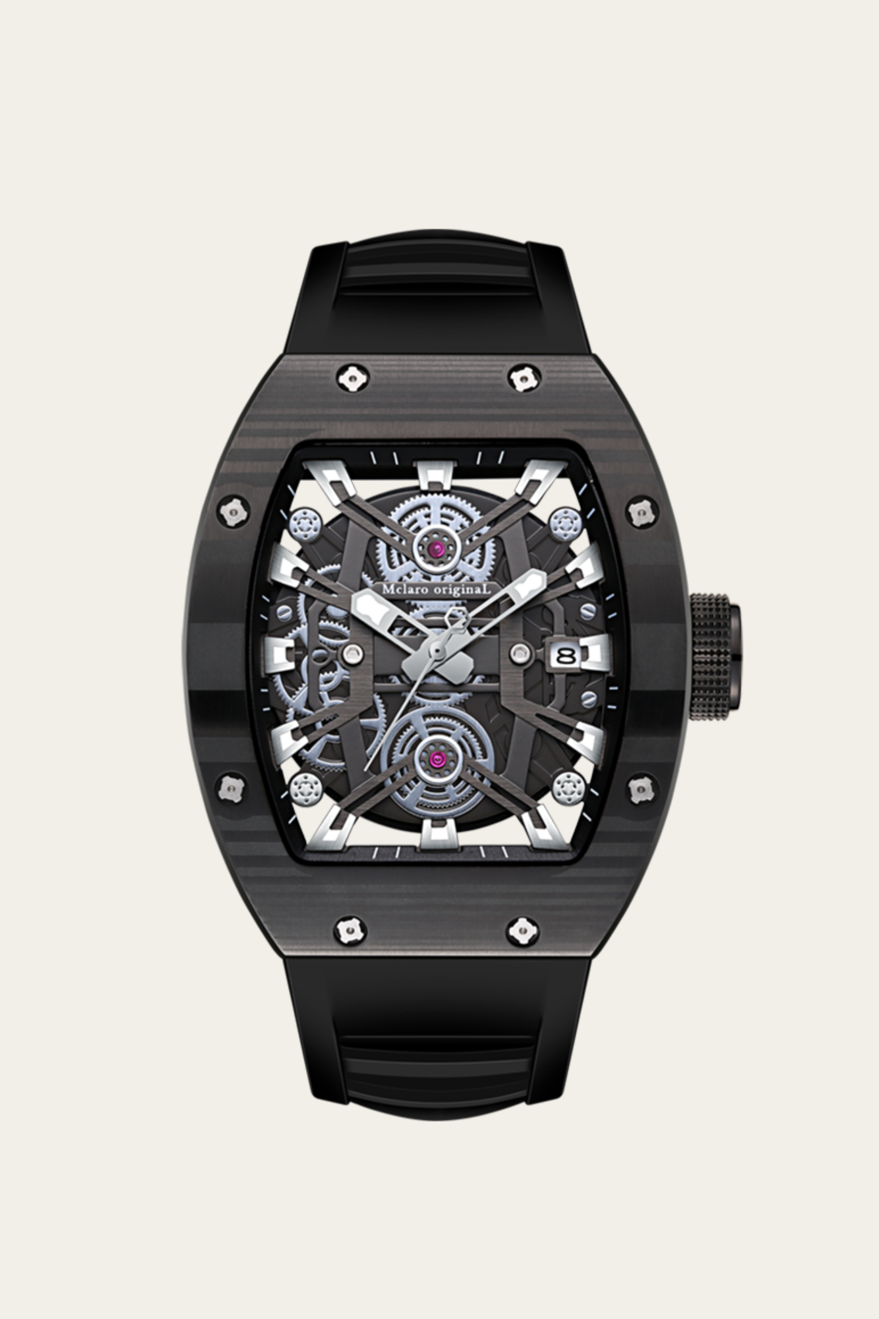 Starry Night | Black Fully Automatic Multi-function Watch| A Mclaro Edition Watch
