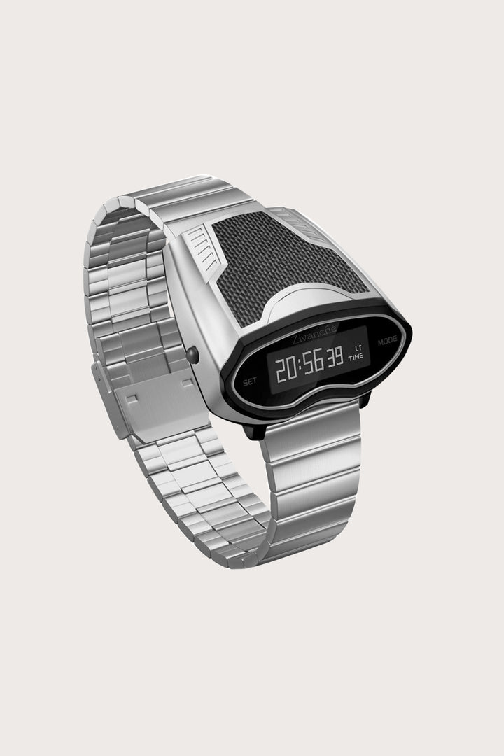 Stargazer | Silver Digital Watch