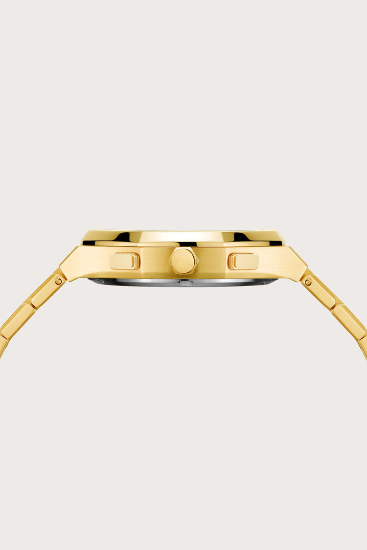 Apolo | Golden Black Chronograph Watch - (39936960)