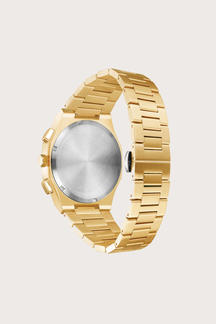 Apolo | Golden Black Chronograph Watch - (39936960)