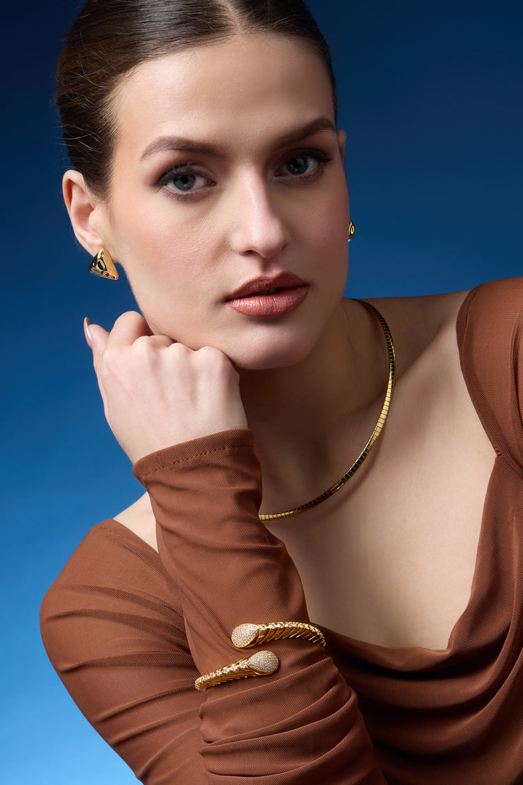 Infinity Luxe | Golden Diamond Bracelet