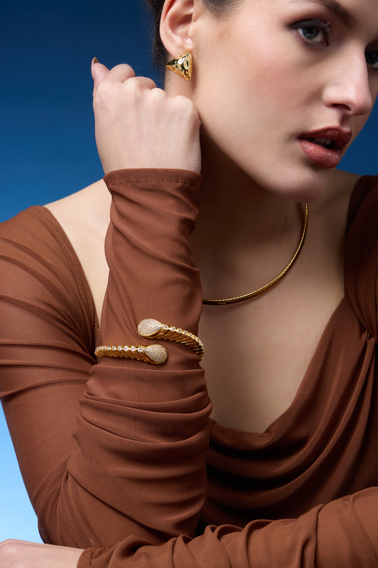 Infinity Luxe | Golden Diamond Bracelet