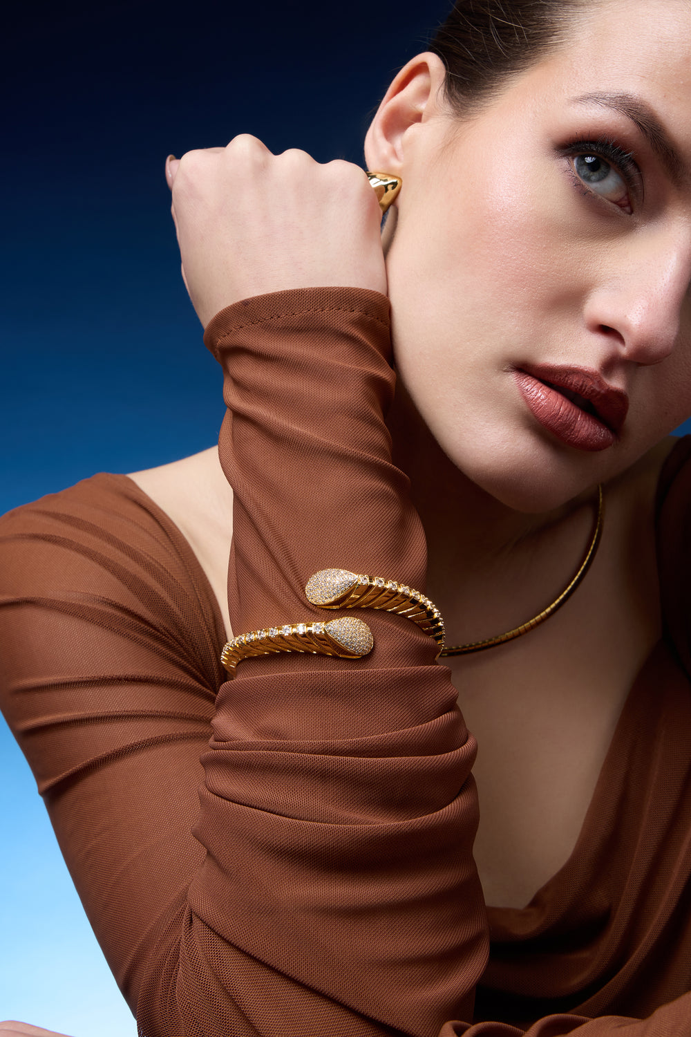 Infinity Luxe | Golden Diamond Bracelet
