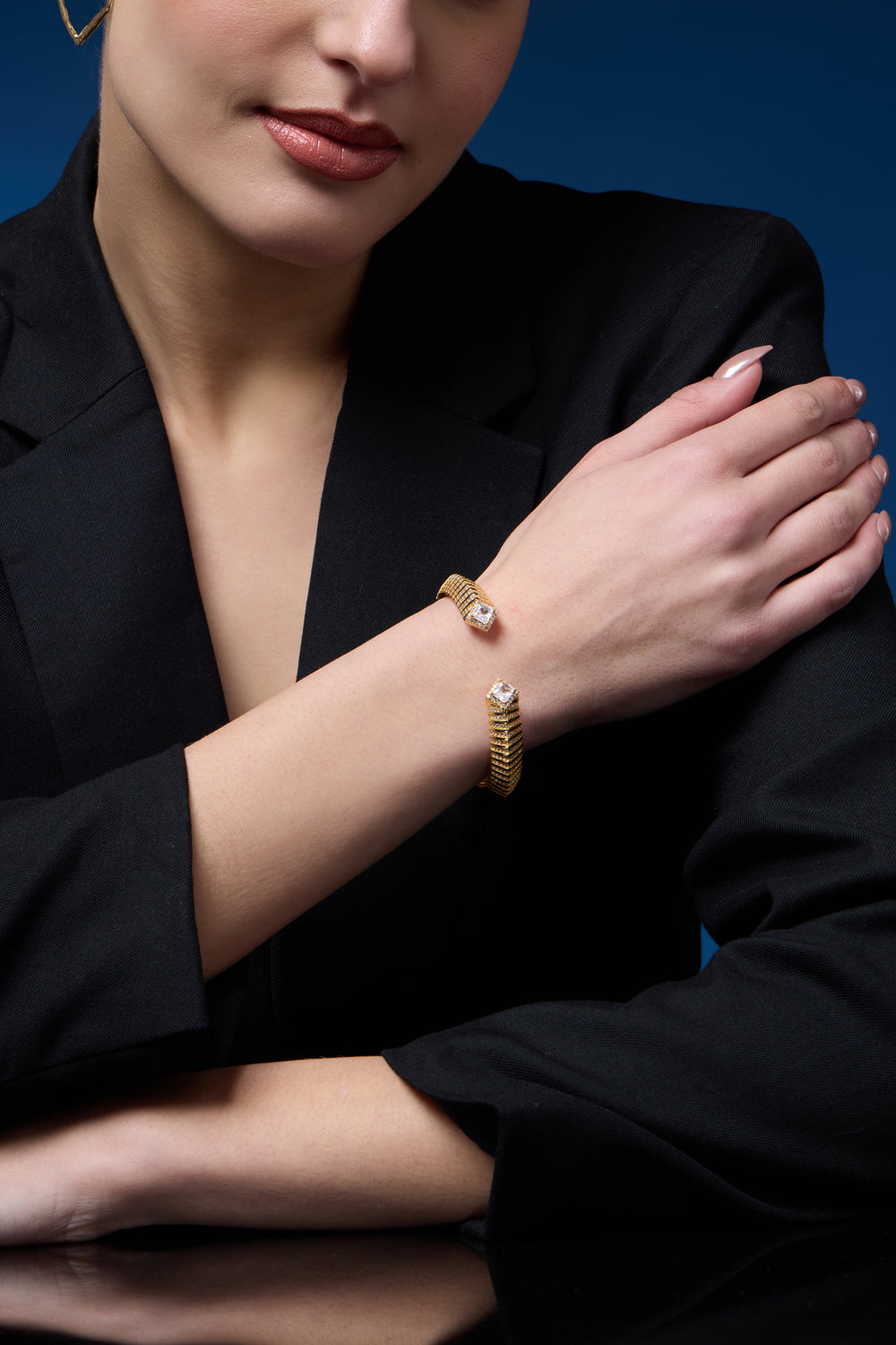 Ivory Gleam | Golden Diamond Tunes Bracelet
