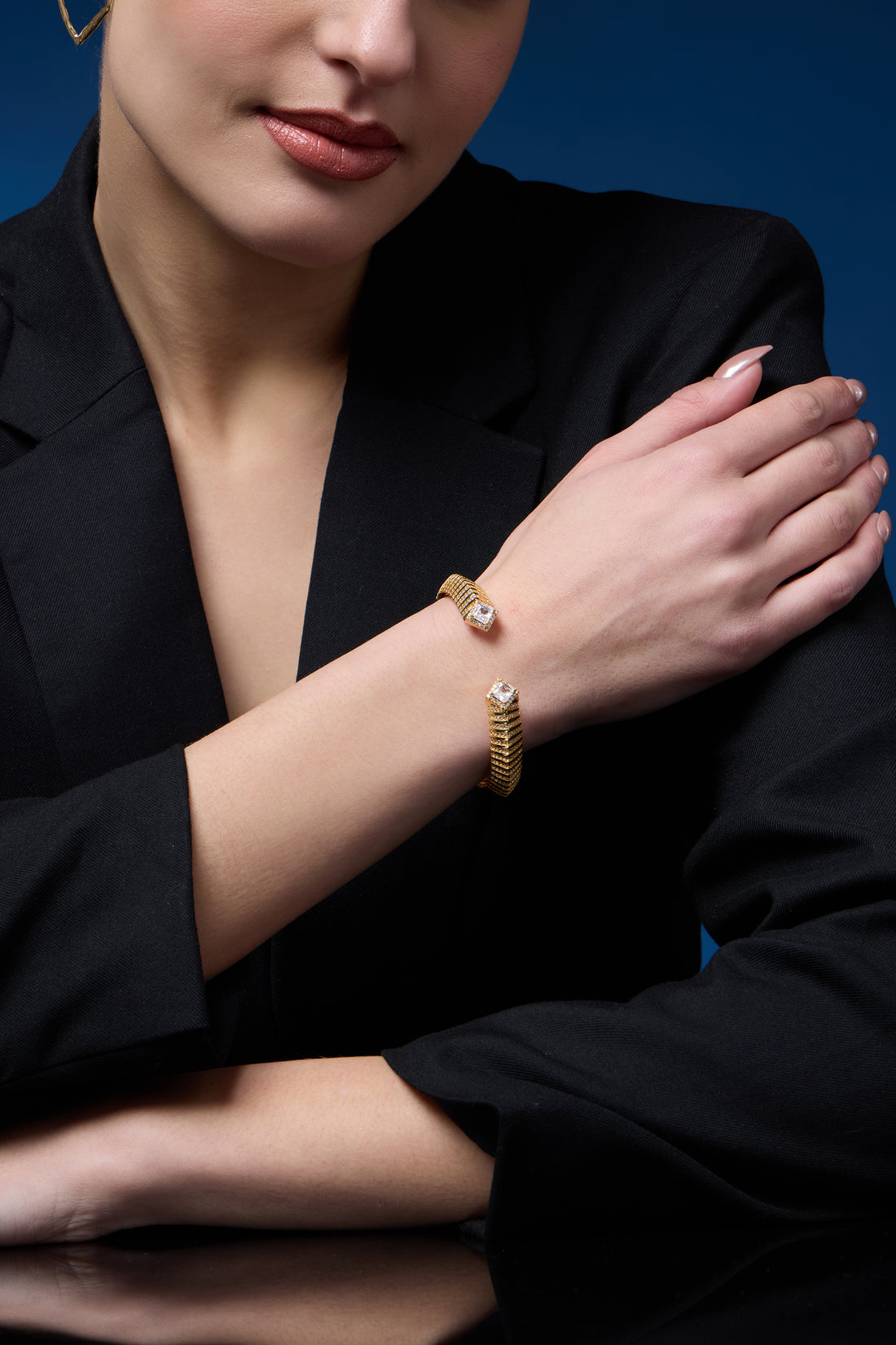 Ivory Gleam | Golden Diamond Tunes Bracelet