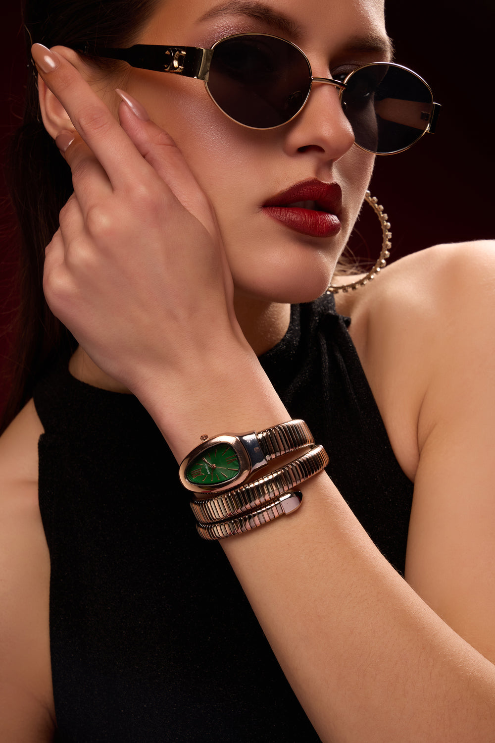Le Serpent | Silver Rose Gold Serpenti Watch | A Bovbo Edition Watch - (41070758)