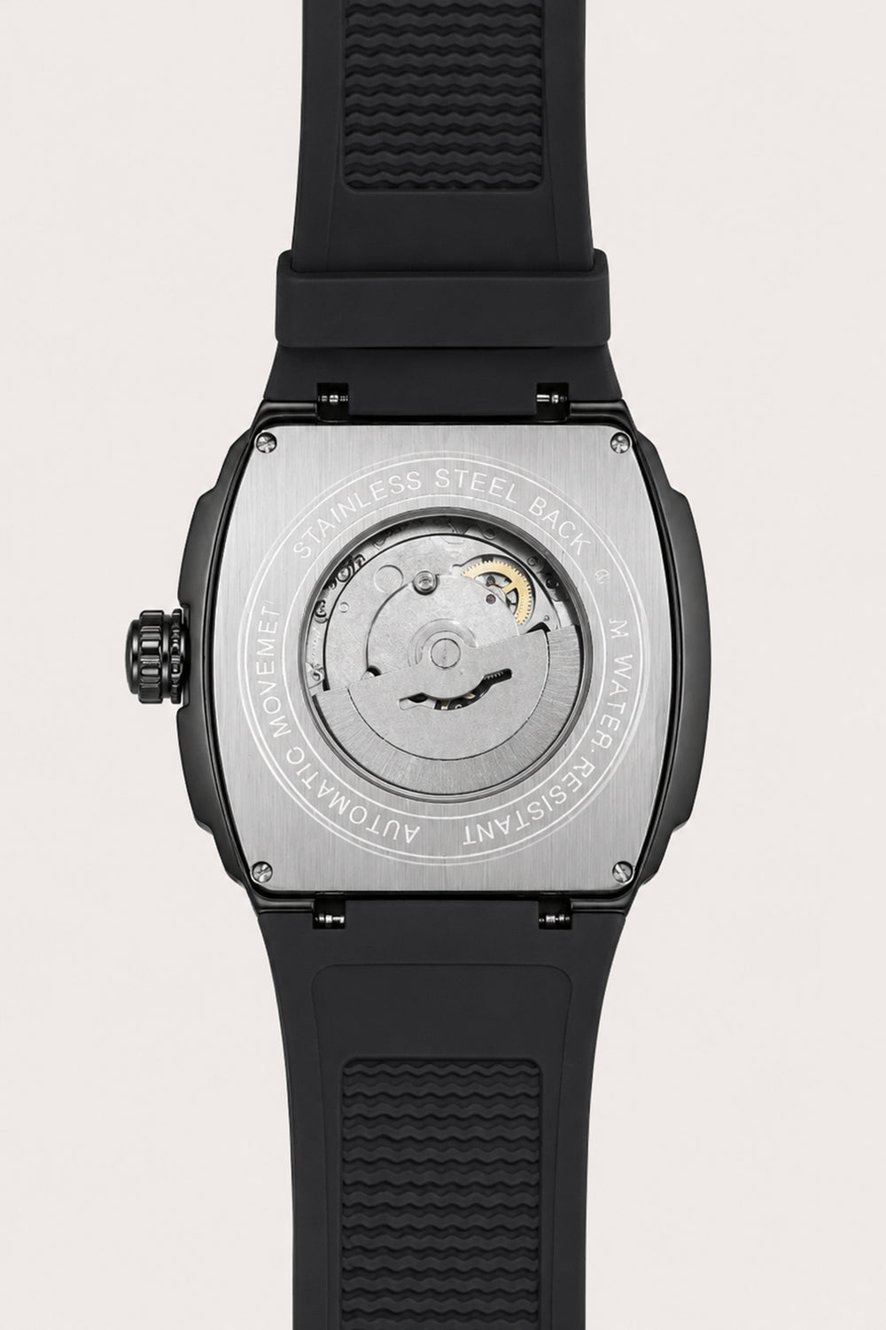 Crimson Orbit Black Automatic Watch (44658702)