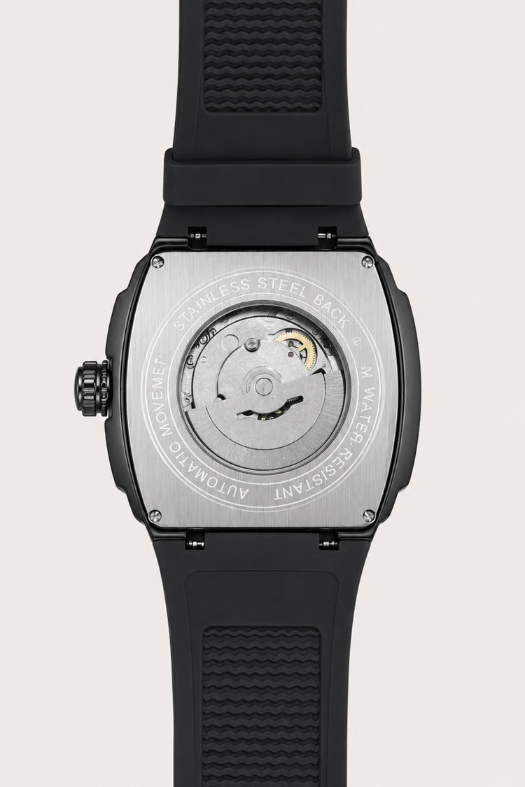 Crimson Orbit Black Automatic Watch (44658702)