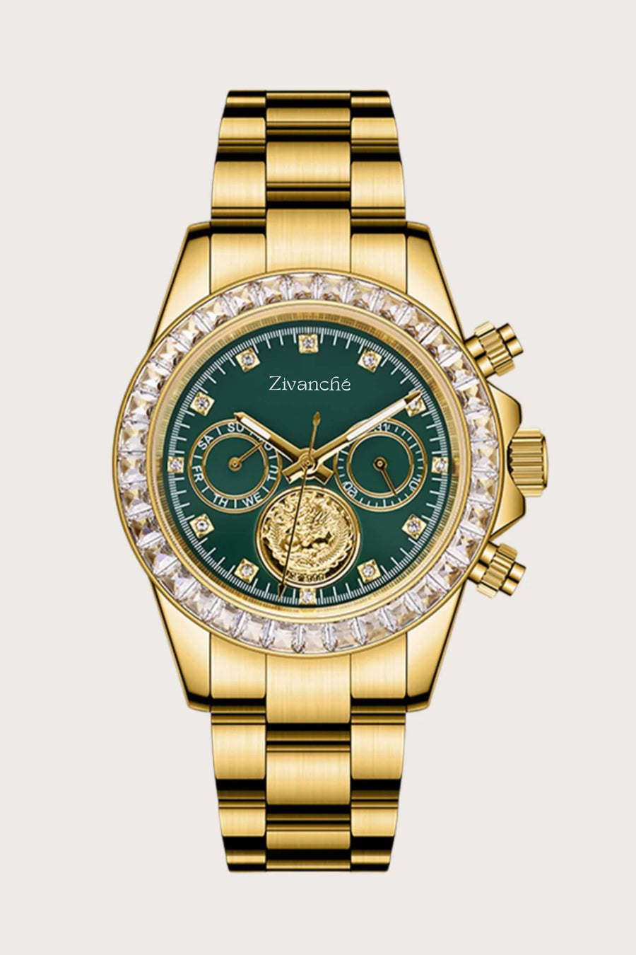 Chronoswissor | Golden Green Fully Automatic Watch| A Roerdum Edition (43014173)