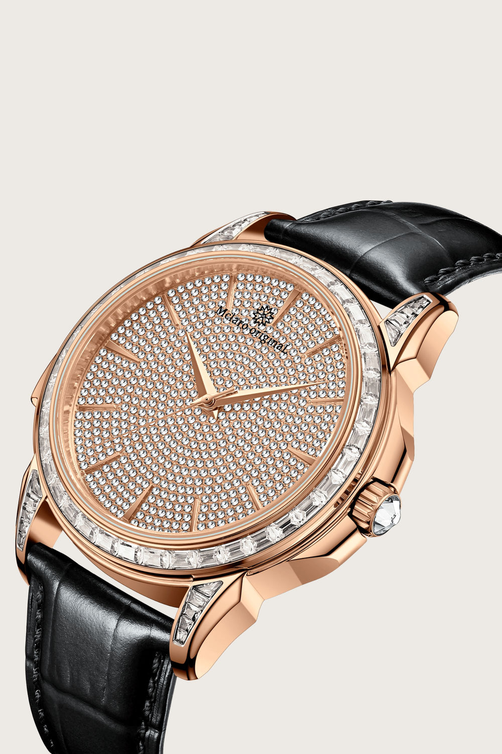 Master Series Diamond Sky  | Rose Gold Diamond Automatic Watch