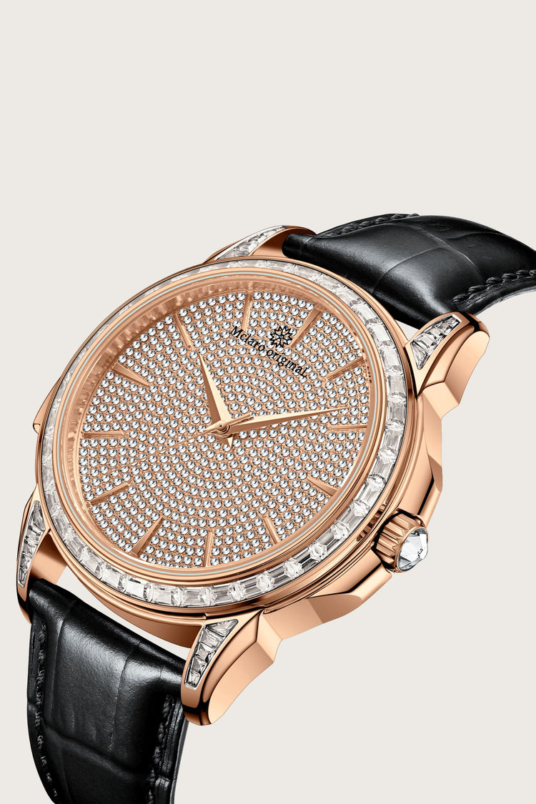 Master Series Diamond Sky  | Rose Gold Diamond Automatic Watch