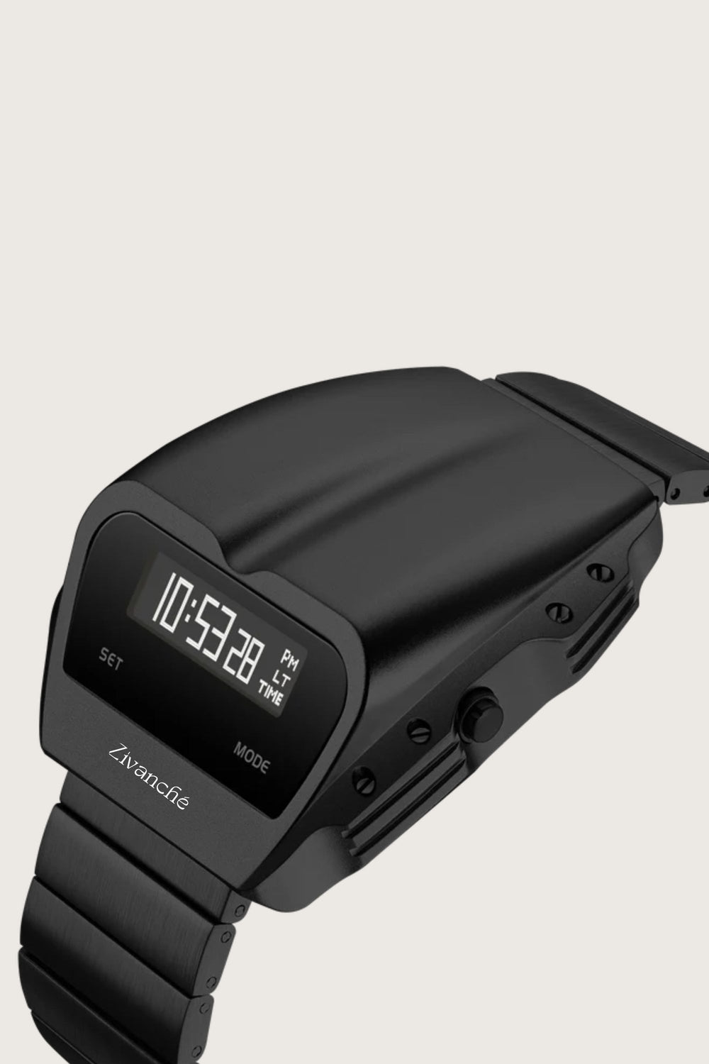 Luxe Rock | Black Digital Watch
