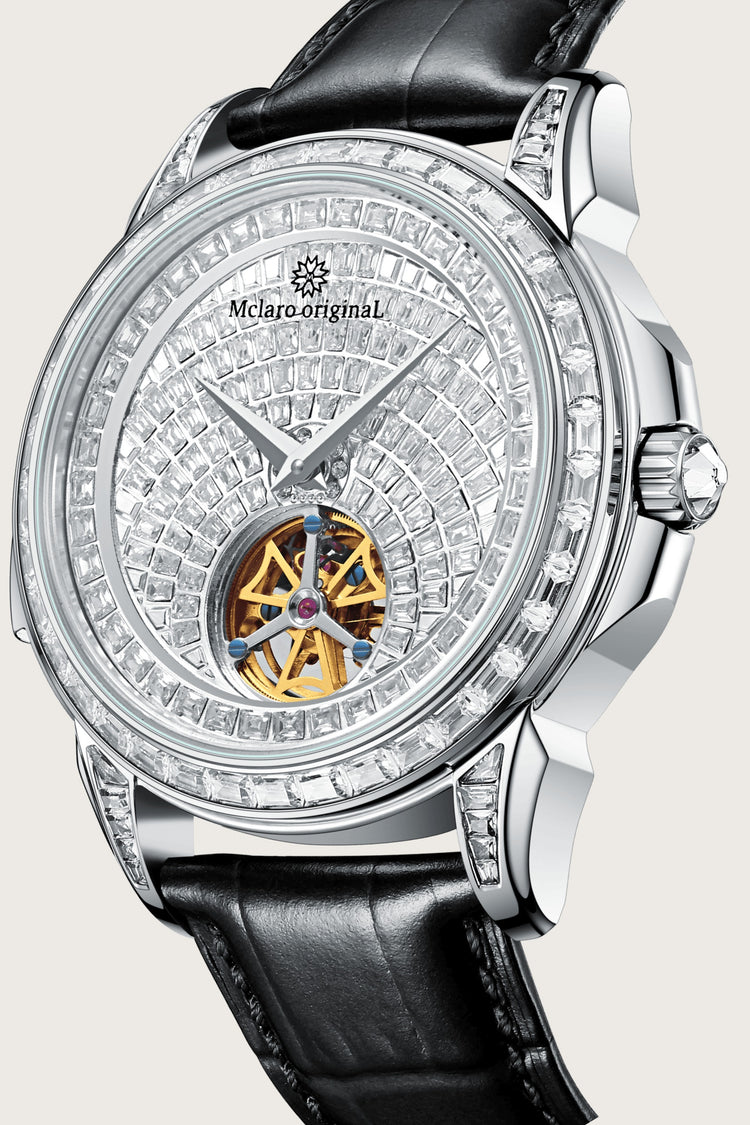 Master Series Zivanche| Mclaro Edition Full Diamond-Eye of Power Watch