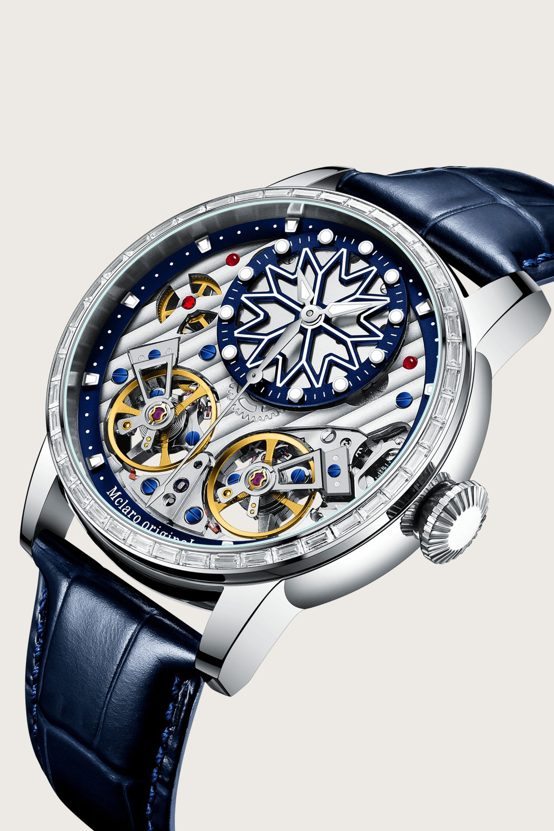 Imperial Starwheel | Blue Star Mechanical Movement Watch