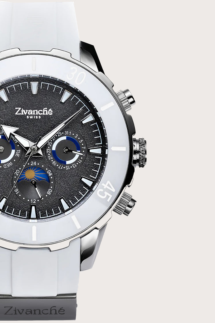 White sturgeon Roerdum Edition Fully Automatic Watch (39907736)