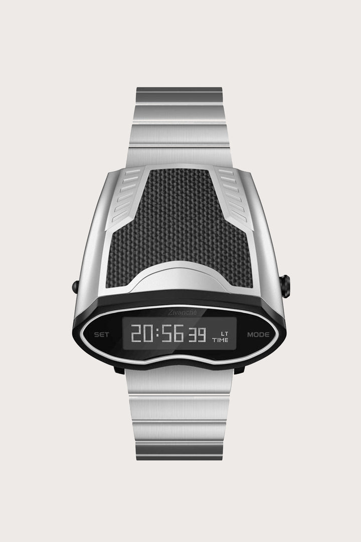Stargazer | Silver Digital Watch