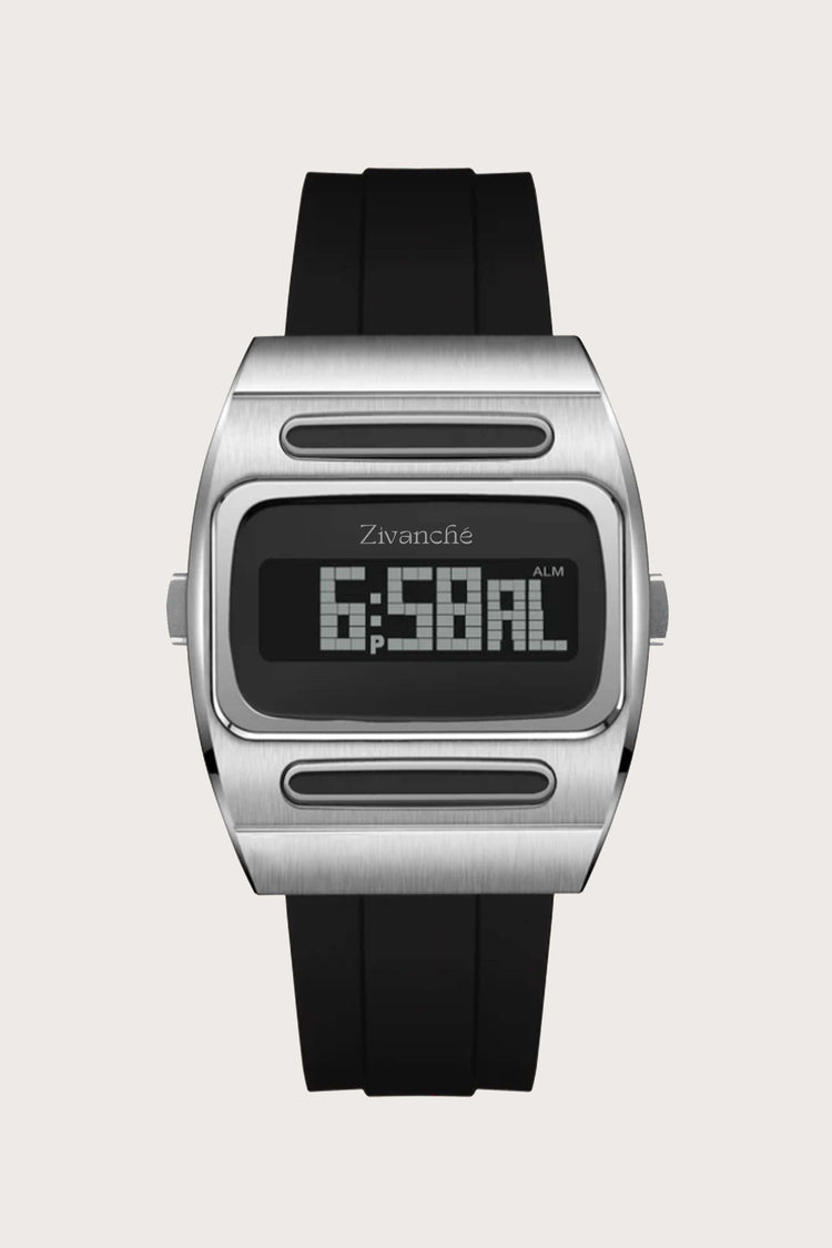 Rotary | Black Silver Digital Watch (44219697)