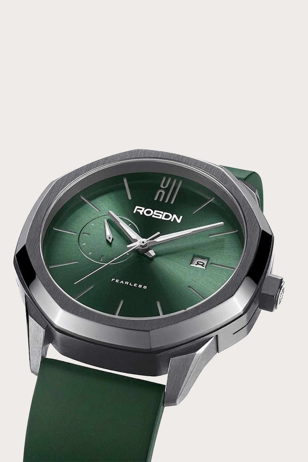 Verdant Steel | Rosdn Green Mechanical Watch