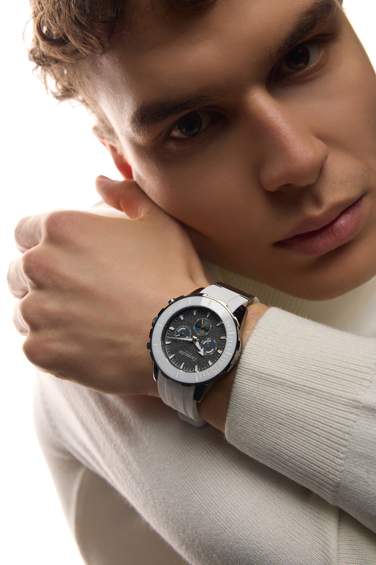 White sturgeon Roerdum Edition Fully Automatic Watch (39907736)