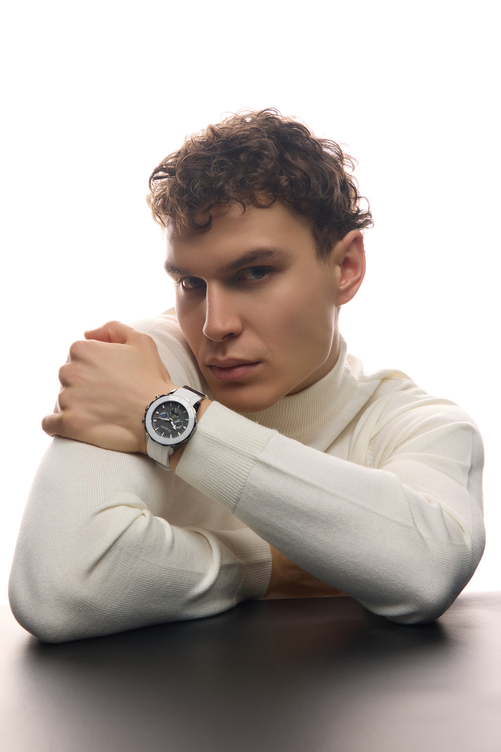 White sturgeon Roerdum Edition Fully Automatic Watch (39907736)