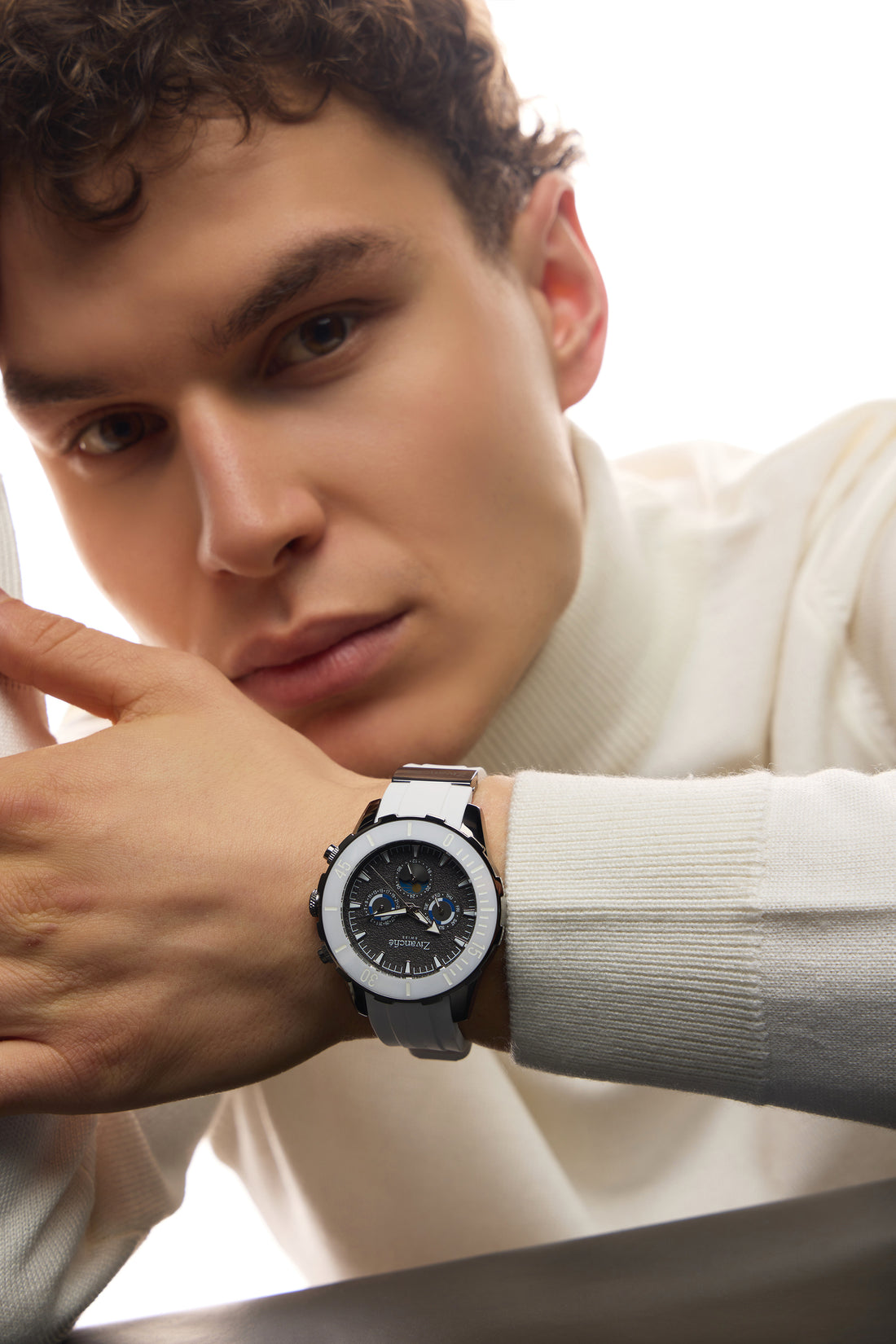 White sturgeon Roerdum Edition Fully Automatic Watch (39907736)