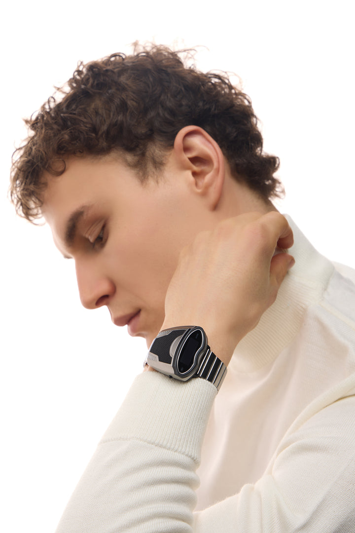 Stargazer | Silver Digital Watch