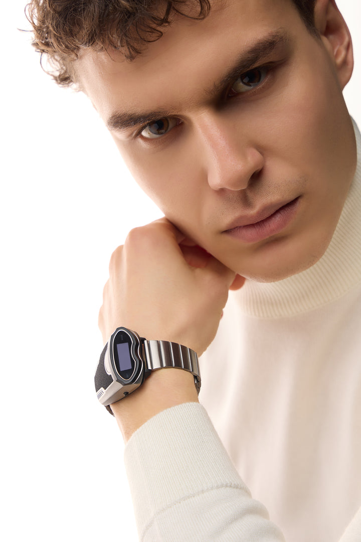 Stargazer | Silver Digital Watch
