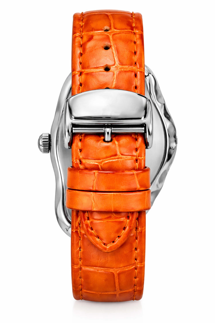 Altera | Orange Silver Automatic Watch - (40342610)