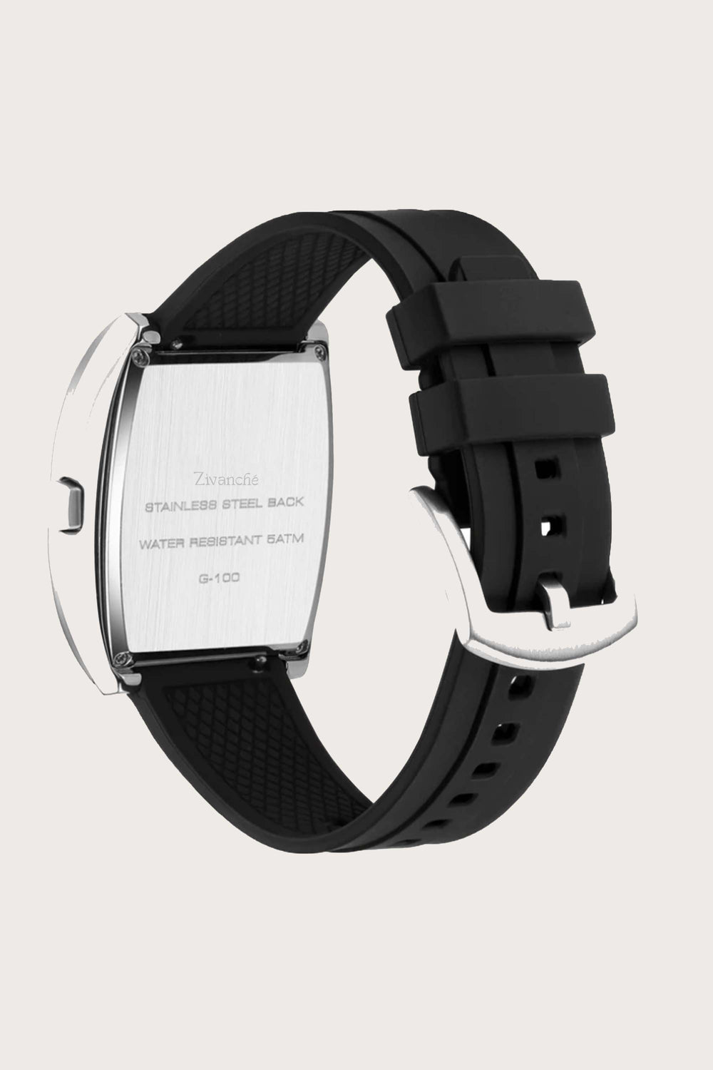 Old Retro | Silver Black Digital Watch (39907752)