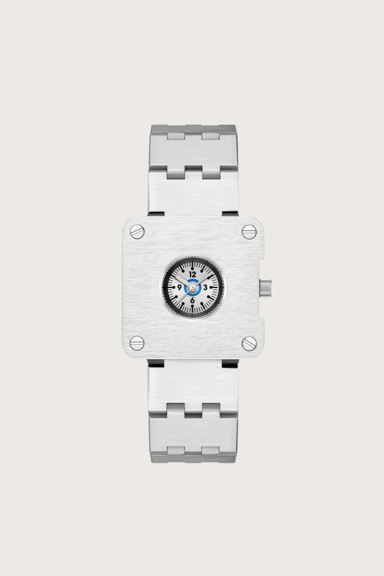 Luxtronic Cube | Silver White dial Watch - (41070740)