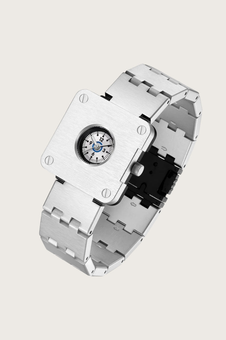 Luxtronic Cube | Silver White dial Watch - (41070740)