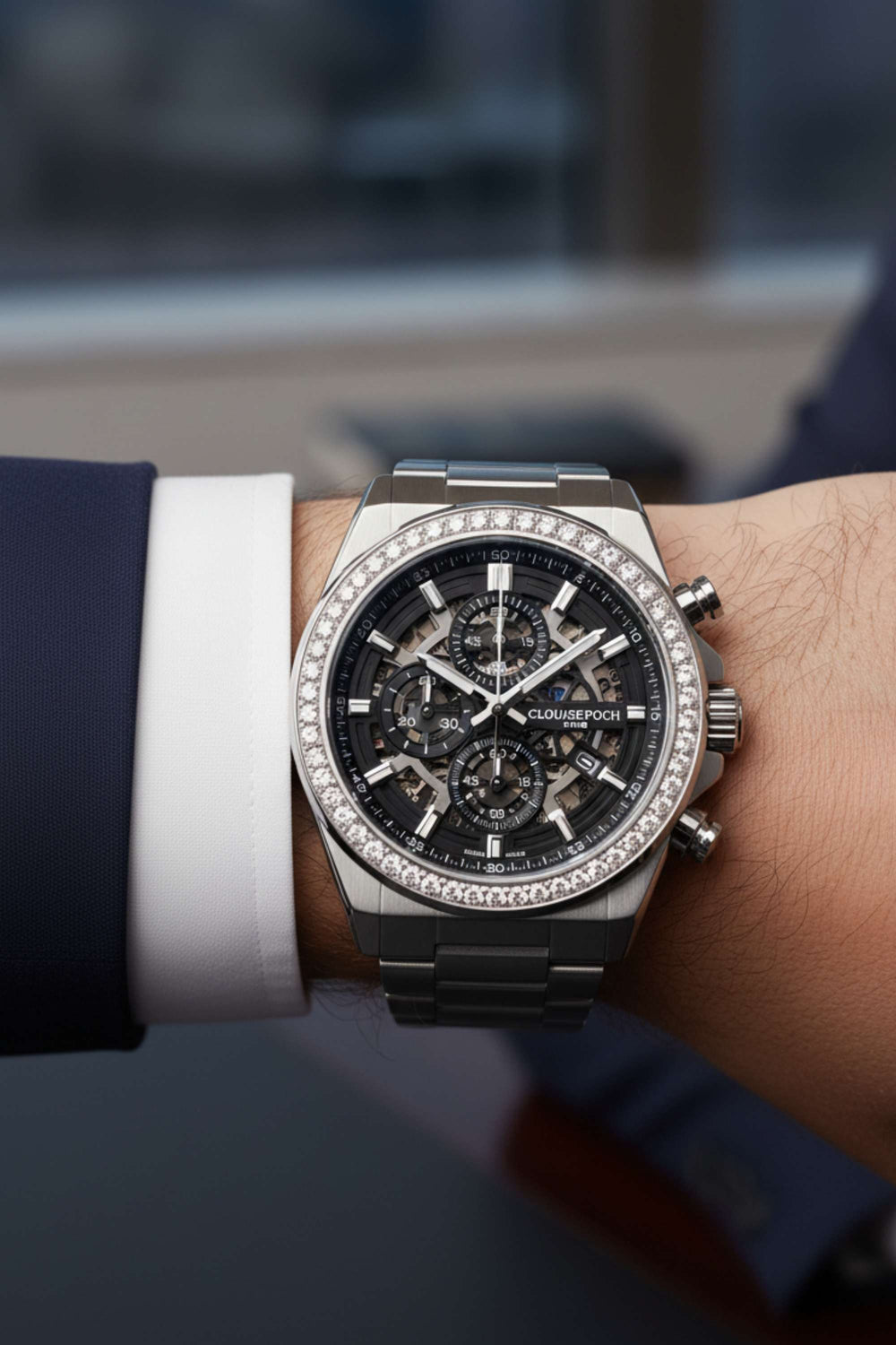 Silver Skeleton Chrono-Luxe Edition